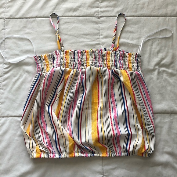 NWT Good Luck Gem Striped Smock Cami - Picture 2 of 9
